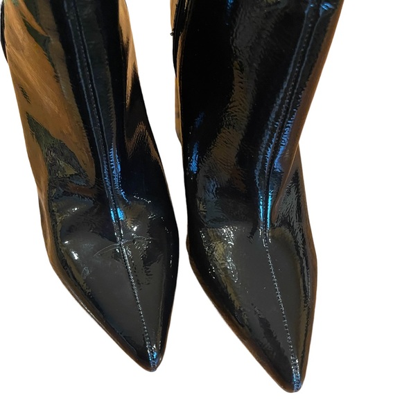 NTW!! Forever 21 Black Combass Bootie Size 5.5 - Picture 4 of 7